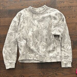 Hollister Gray Camouflage Men's Sweatshirt